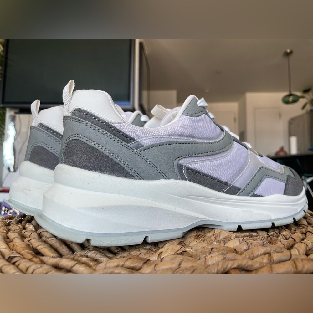 A New Day Women's Gray/Indigo Memory Foam Sneakers Size 11 - Picture 6 of 15